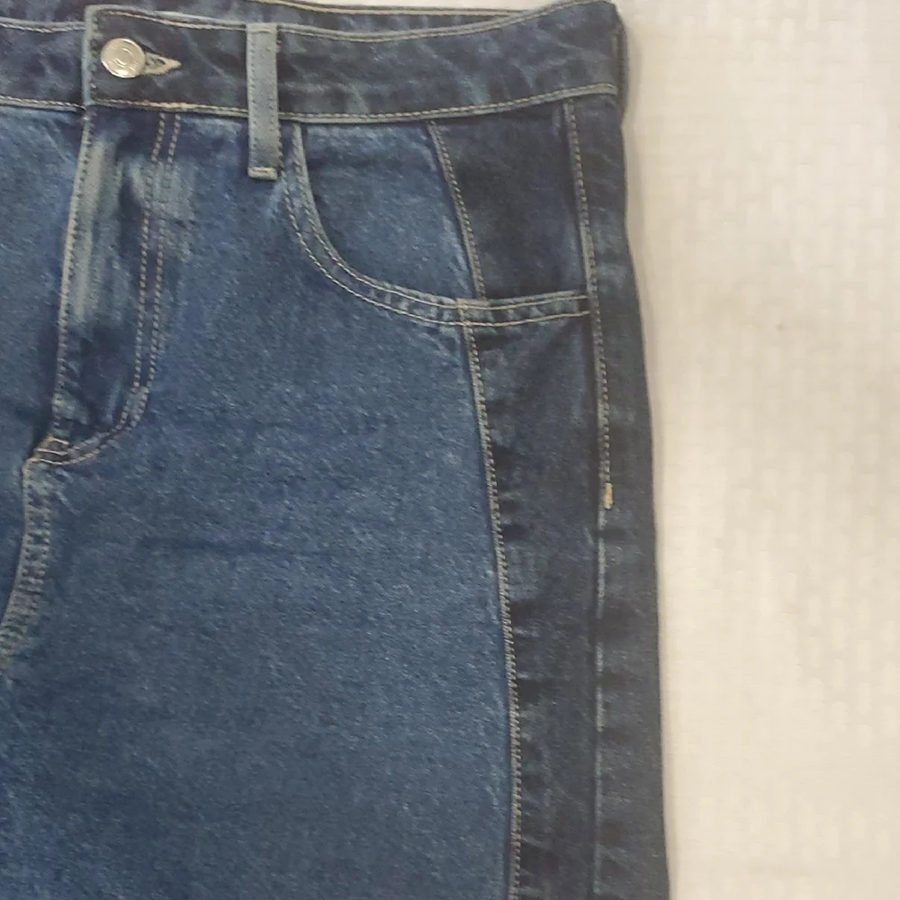 Forever 21 Blue Denim Midi Skirt Size L - Picture 6 of 13
